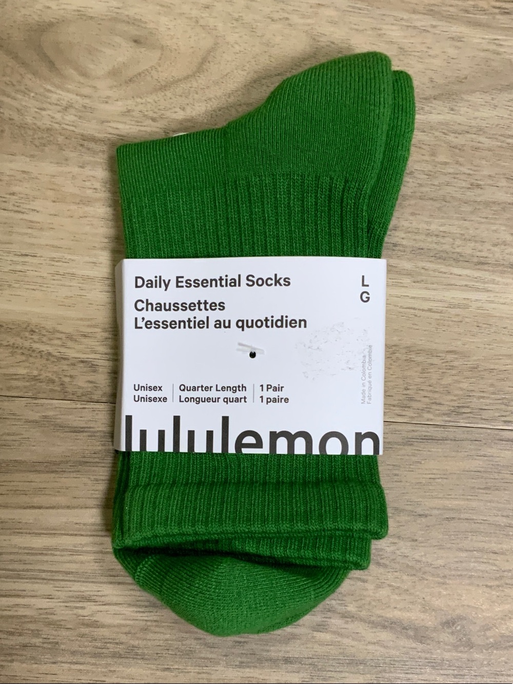 lululemon athletica Daily Essential Socks - Bright Green